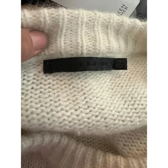 Jenni Kayne Natural alpaca wool Classic Sweater Size Large - Picture 6 of 13